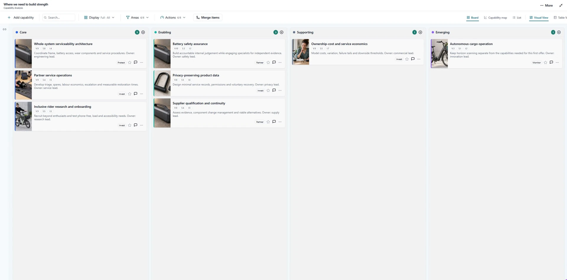 Capability Analysis screenshot