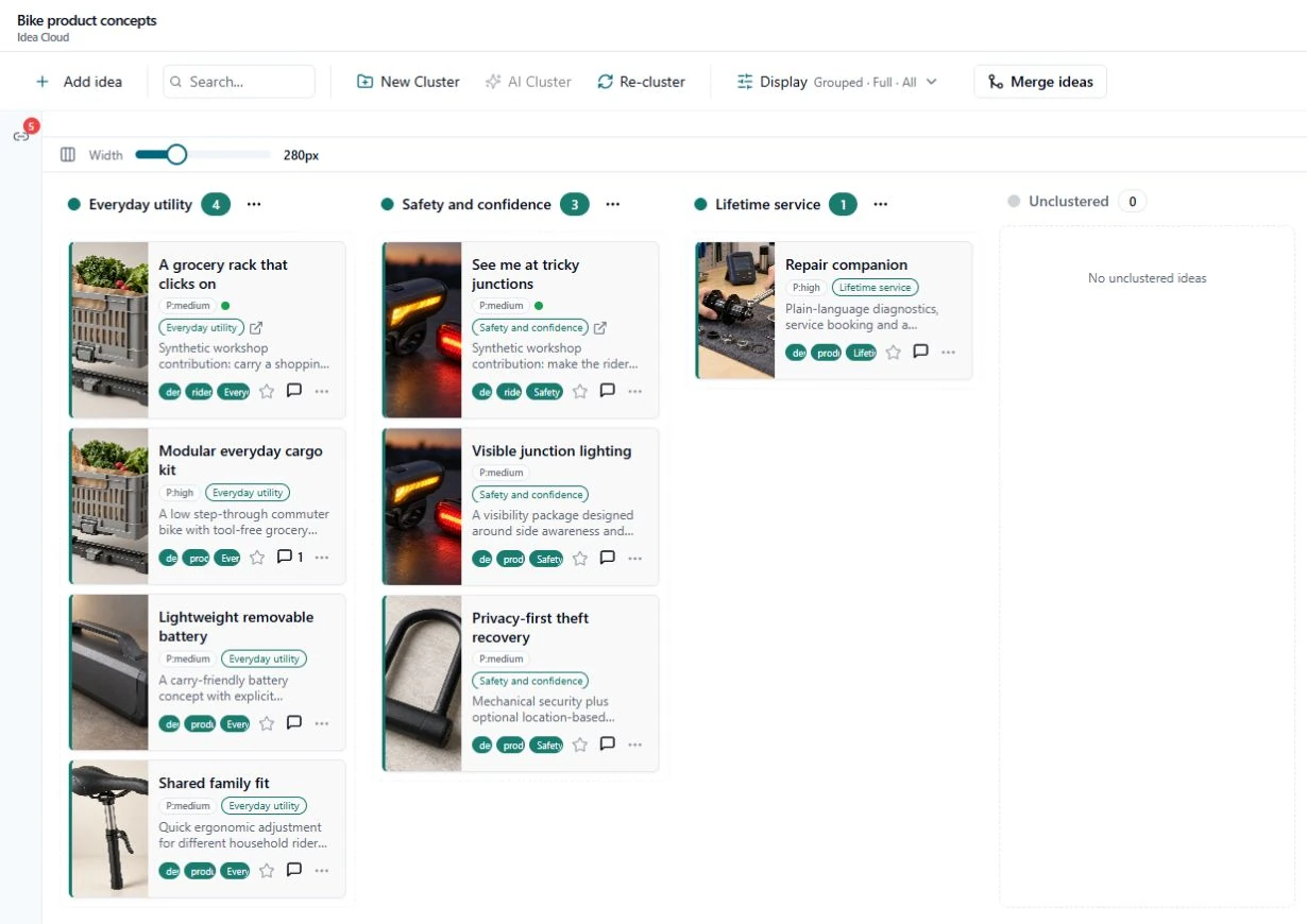 Idea Cloud screenshot